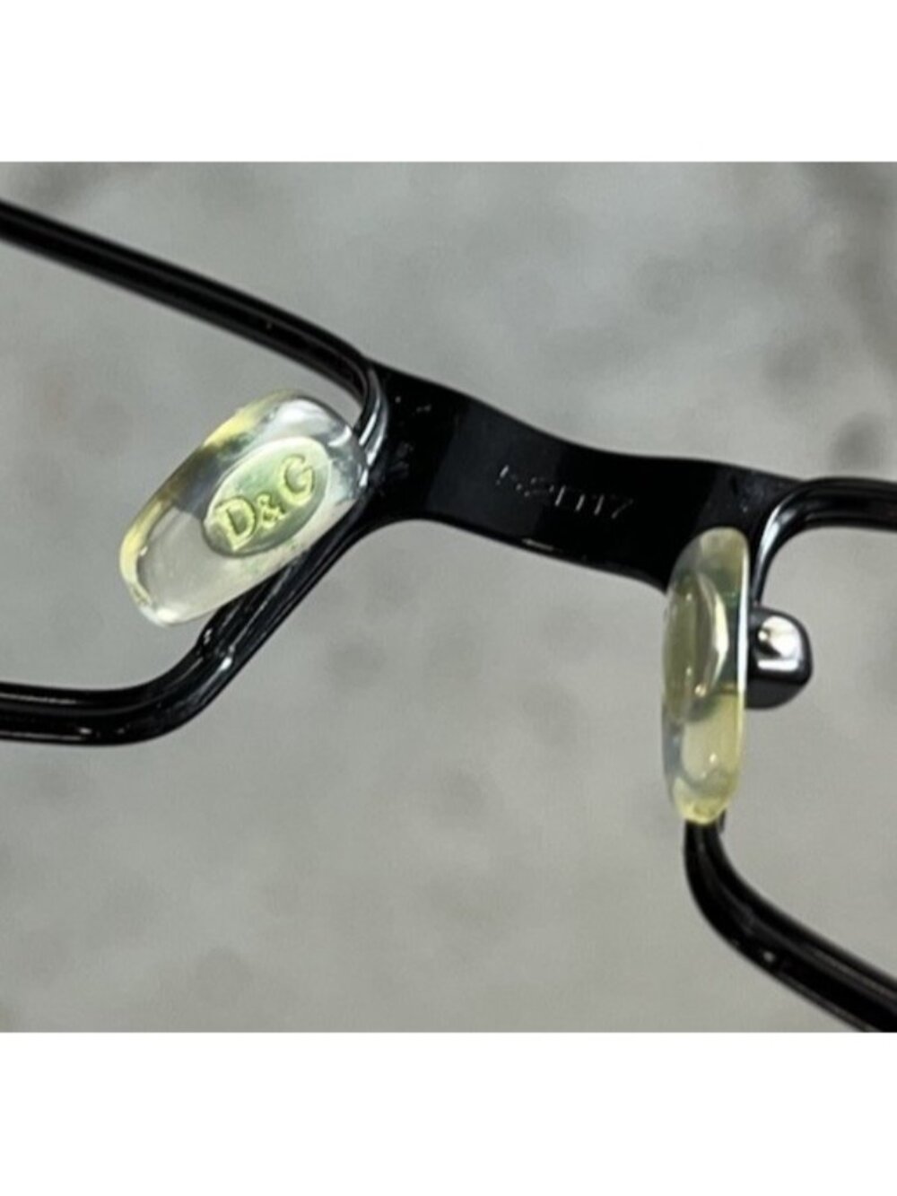 Dolce & Gabbana DG 5031 01 Black Metal Rectangular Eyeglasses Frames 52-17-140 - Picture 6 of 9